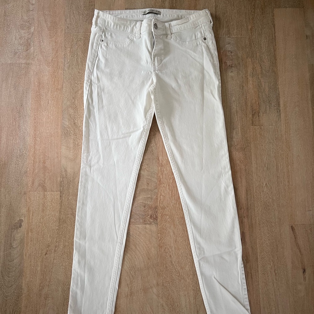 Abercrombie & Fitch White Women’s  Denim